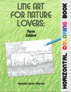 Farm Coloring Book Front Cover